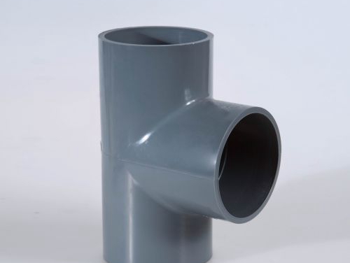 PVC三通PVC管等径正三通 PVC-U给水管管件配件接头20 254分6分1寸